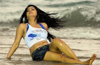 Rachana Maurya Hot Navel Show